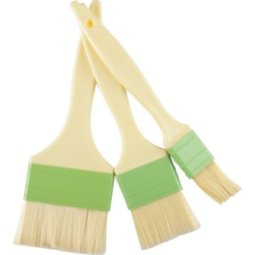 1Pcs Random Color Silicone Basting Pastry Brush Oil Brushes For Cake Bread Butter Baking Tools Safety BBQ Barbeque Brush