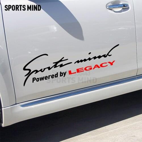10 Pieces Sports Mind Car Styling For subaru legacy exterior accessories On Car Covers Automobiles Car Sticker Decal
