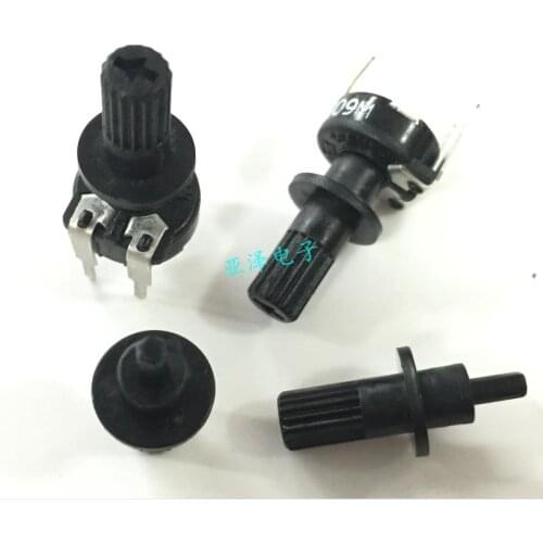 5PCS/LOT PT10 Spain trimmer potentiometer, rotary handle, 15MM adjusting lever, 6 corners, inner hole adjustable resistance hand