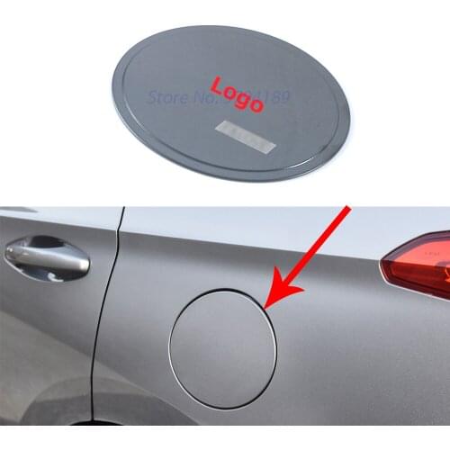 For Haval Jolion 2021 Car Fuel Tank Cap Cover Trim Decoration Parts Stainless Steel Chrome Exterior Accessories