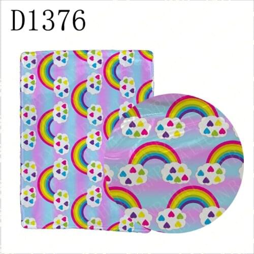 10pcs 9.5*12.5CM ice cream printed sealed shaker sleeve pouch to DIY shaker bow D1376