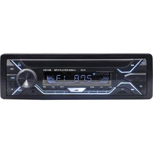 Head Unit Bluetooth Hands Free Call FM Radio Auto Stereo Single Din Multimedia Video Bluetooth Car MP3 Player with Built-in Mic