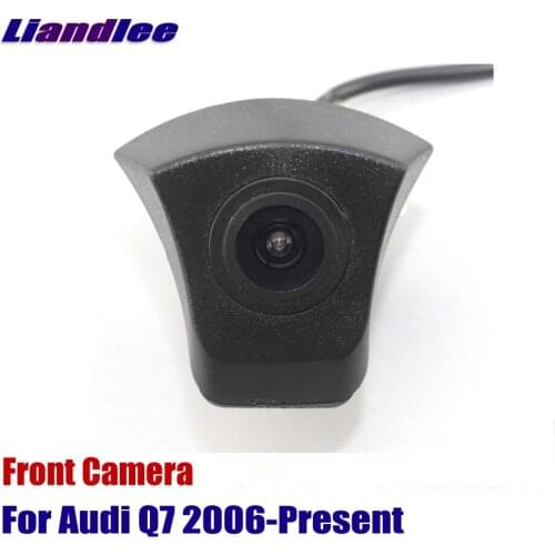 Liandlee AUTO CAM Car Front View Camera For Audi Q7 2006-Present 2010 2015 2016 2017 ( Not Reverse Rear Parking Camera )