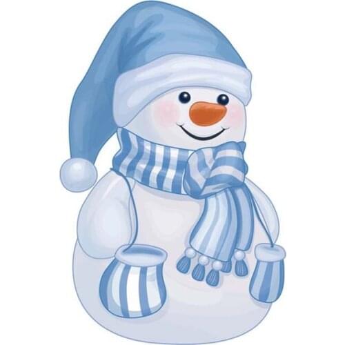 Snowman Christmas Metal Cutting Dies For Paper Card Making Stencil