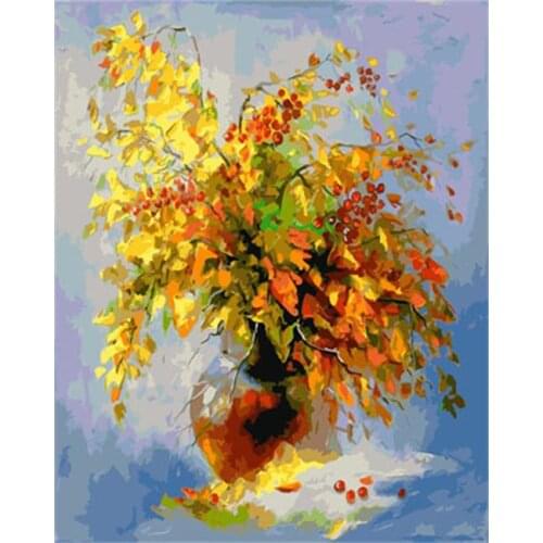 PAINTBOY Wall Art Framed Pictures Painting By Numbers Handwork Canvas Oil Painting Home Decor For Living Room