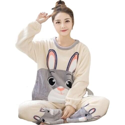 Oeny Women's Flannel Pajamas