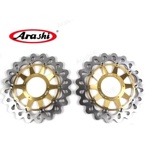 ARASHI CNC Front Brake Discs For HONDA VTR SP1 RC51 1000 2000-2004 Brake Disks Rotors 2000 2001 2002 2003 2004 CBR1000RR CBR1000