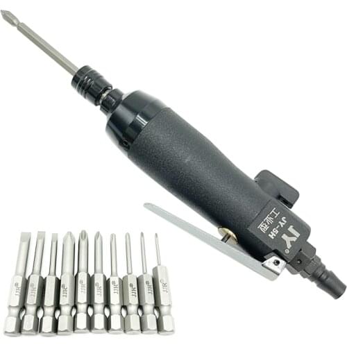JY-H5 adjustable torque pneumatic screwdriver Straight high-power screwdriver, industrial pneumatic screwdriver