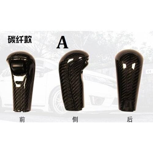 Fit for HONDA FIT GK5 2014-2017 Automatic transmission gear carbon fiber shift knob gear lever gear head handball