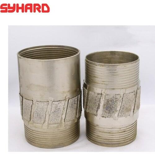 Electroplate Diamond Reamer Drilling Tool Sigle Pipe And Double Pipe Drill Bit
