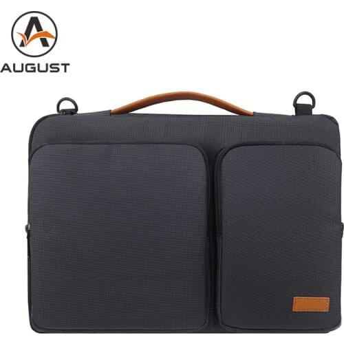 Men Women Laptop Bag Waterproof Notebook Carrying Case Briefcase for Macbook Air 13.3 14 15.6 inch Business Men Handbags