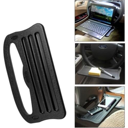 Universal Car Steering Wheel Desk Auto Laptop Desk Durable Travel Car Table Portable Eat Work Drinking Seat Tray Holder