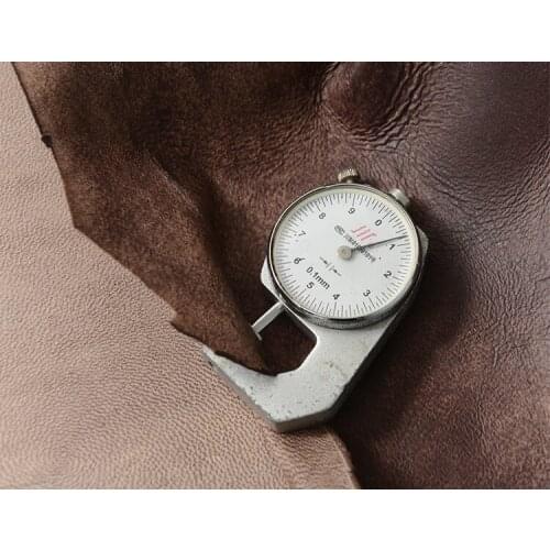 0.8-1mm old retro oil wax genuine goat Leather,high grade vintage sheepskin leather for clothing luggage diy