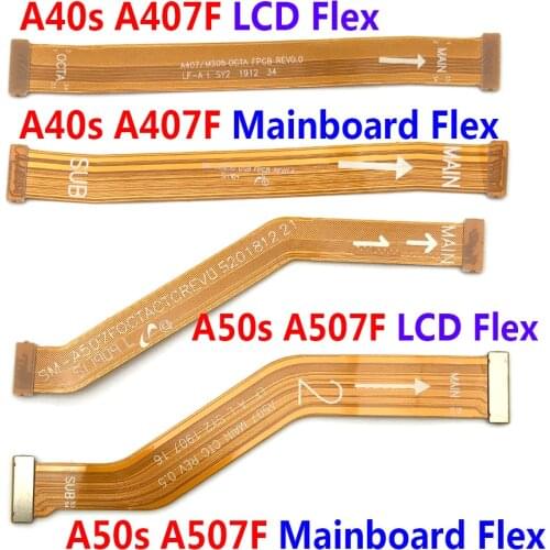 10Pcs/Lot, Main FPC LCD Display Connect Mainboard Flex Cable For Samsung A10S A20S A30S A40S A50S A60S A70S A21s