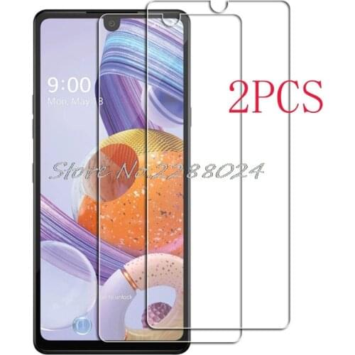 2PCS FOR LG Stylo 6 K71 Tempered Glass Protective On Stylo6 LMQ730TM, LM-Q730TM Screen Protector Film Cover