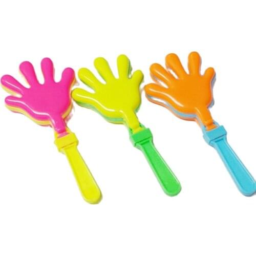 30pc 14cm Hand Clapper Noisemakers Novelty Party Favor Bag Gift Pinata Sound Toys Birthday Prize Kid Fiesta Goody Loot Filler