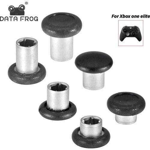 Data Frog 6pcs Analog Stick Cap For Xbox One Elite Thumb Grips Swap Thumb Sticks Caps Replacement Parts Game Accessory