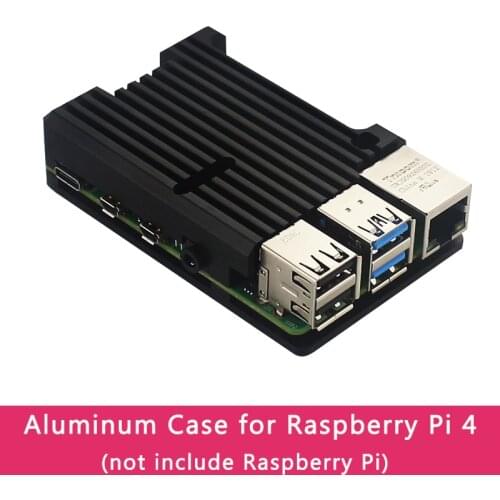 Raspberry Pi 4 Model B Aluminum Alloy Case CNC Box Housing for Raspberry Pi 4 Model B