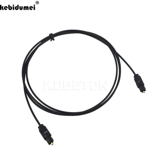 1M 3FT Digital Optical Optic PVC Fiber Toslink Audio Cord OD 2.2mm AV sound Cable Toslink Male to Male Lead Cord line