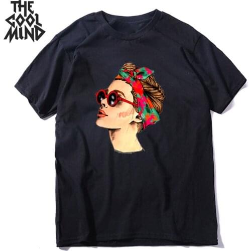 COOLMIND top quality 100% cotton o-neck short sleeve men T shirt cool summer men tshirt streetwear t-shirt men tee shirts