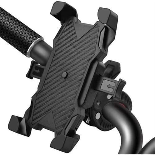 Bike Phone Holder Handlebar Stand Mount Bracket Mount Phone Holder Universal Bicycle Motorcycle Phone Holder for IPhone Samsung