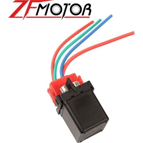 Motorcycle electrical parts lgnition key switch starter solenoid Relay with Plug For Honda CBR250 CBR 250 MC14 MC17 MC19 MC22