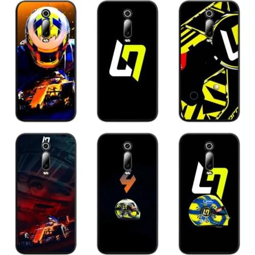 F1 racing Lando Norris Racing Phone Case For Redmi 9A 9 8A 7 6 6A Note 9 8 8T Pro Max K20 K30 Pro