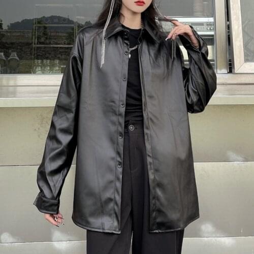 GJBD Womens Fashion Leather Jackets