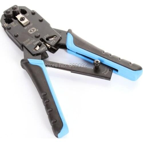 Multifunctional Network Crimping Tool RJ45 RJ11 RJ12 Wire Cable Crimper Crimp Cutting Stripper PC Network 200R Hand Tool Pliers