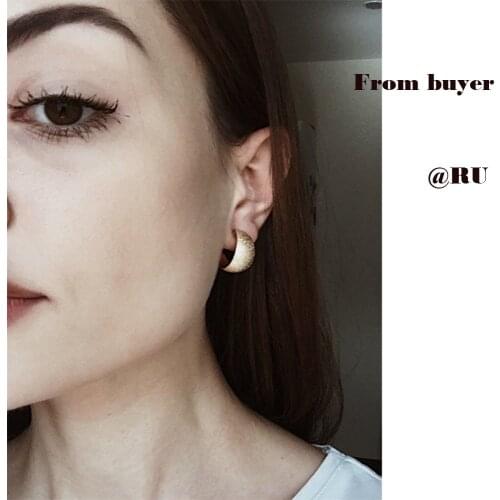 TRENDY GOLD ROSEGOLD RHODIUM PLATING SMOOTH ROUGH ENGRAVED HEART VARIOUS SMALL HOOP 6 PAIR EARRING SET