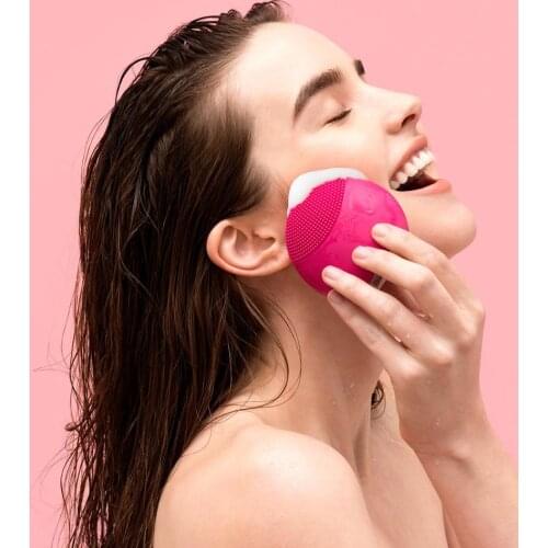 Forever Rechargeable Silicone Face Cleaning Device and Massage Tool face lift tool Shipping TURKEY hbv00000oon78