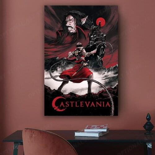 Popular American TV Series Castlevania Art HD Print Art Canvas Painting Poster Living Room Bedroom Decoration Painting