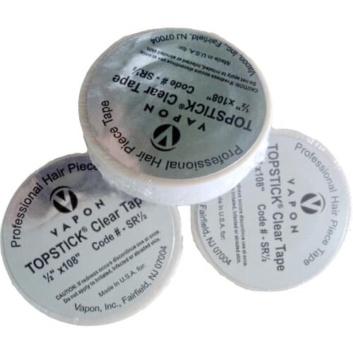 VAPON TOPSTICK CLEAR TAPE 108" super quality tape for wigs wig tape hair tape
