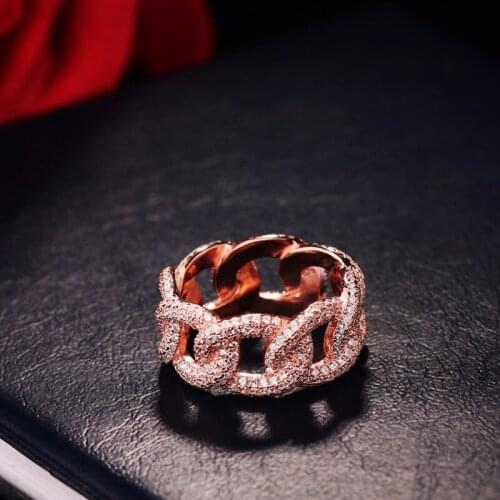 Luxury Hiphop Cross Promise ring Silver color Pave 384pcs AAAAA Cz Party wedding band rings for women Men Jewelry