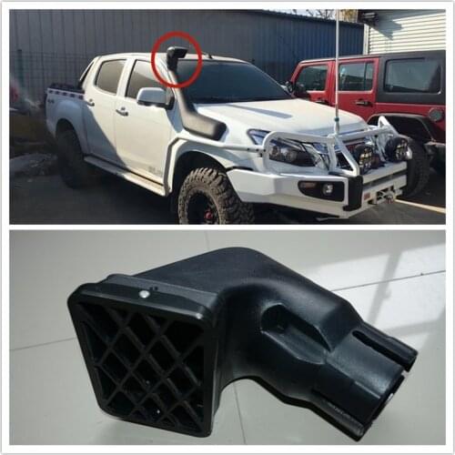 FIT FOR all brand replacement snorkel ram 4x4 Snorkel Head Air Ram Head 3.5" 3" Pre-cleaner Airtec Airflow 4WD