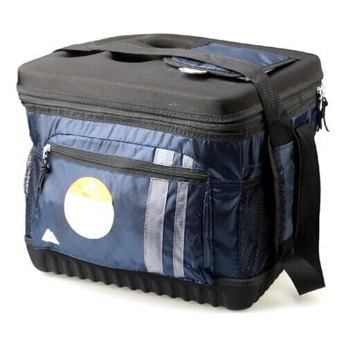 High quality support cooler bag waterproof big lunch picnic box ice pack thermal vehicle insulation shoulder thermo cool bag