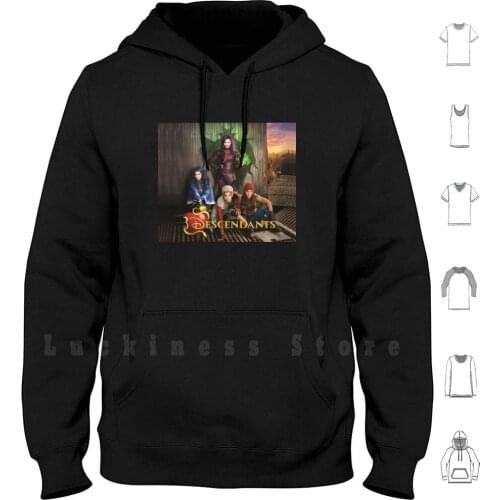 Descendants Hoodie Long Sleeve Descendants Anyar Descendants Case Descendants Duved Movie Tv Series 2018 Top Selling
