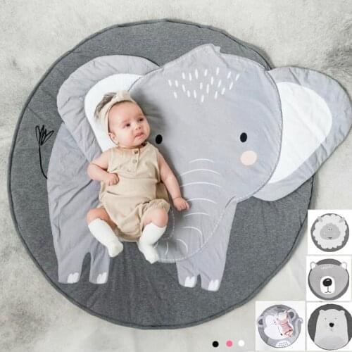Grass Animal Cotton Baby Liberty Rug for Children 90*2cm Orthopedic Development Kids Toy Game Play Mat Crawling Carpet on Floor