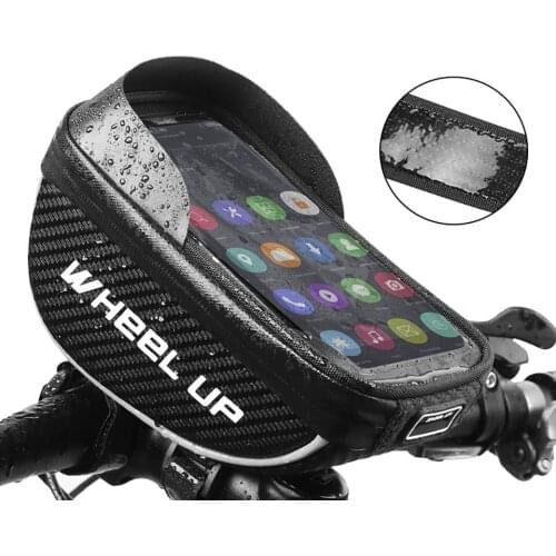 Bike Phone Holder Mountain Bike Waterproof Bag Touchscreen Cell Phone Stand Waterproof Smart Mobile Bicycle Accessories