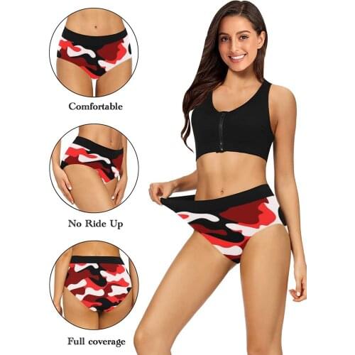 Womens Low Waist Briefs Camo Print Womens Briefs Girls' Briefs Sexy Womens Briefs Xs-xxl Comfortable Shorts Womens Briefs