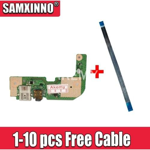 1-10 pcs New Original Akemy For ASUS X555 X555U X555UJ_IO USB AUDIO CARD READER BOARD With Cable REV:2.0 MB 100%Tested Fast Ship