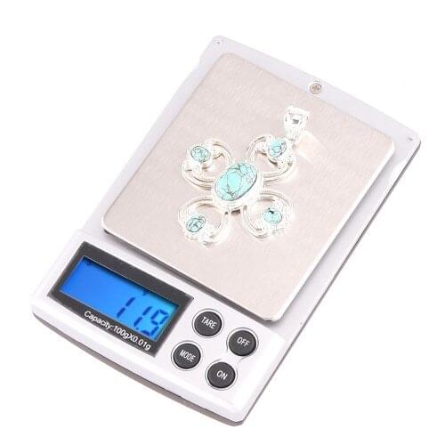 100g/0.01g Mini electronic scale digital balance Portrable Digital Scale Jewelry Scales Weighing LCD joyeria weights balance