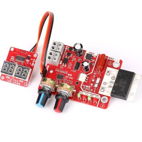 Spot Welding Machine DIY Controller Panel Time and Current Control Function with Digital Display