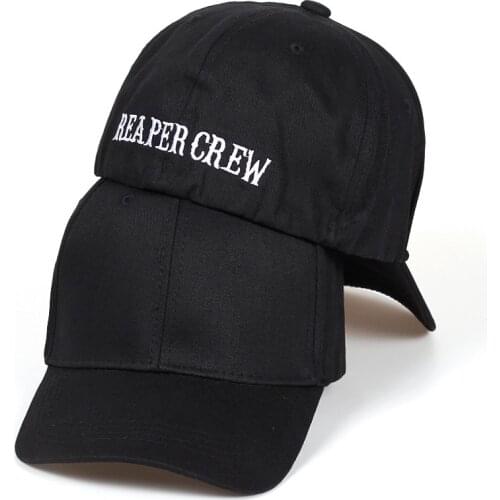 New Black Hats Sons Of Anarchy For Reaper Crew Fitted Baseball Cap Women Men Letters Embroidered Hat Hip Hop Hat For Men