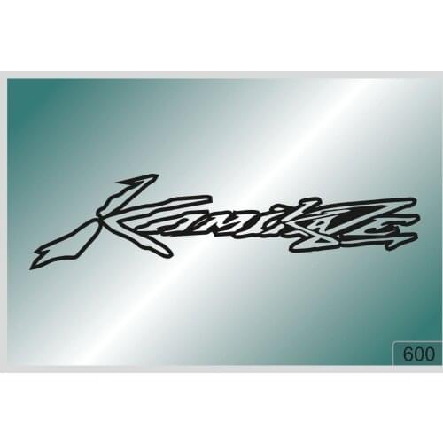 For KAMIKAZE -2 pcs. stickers HIGH QUALITY DECALS different colors 600