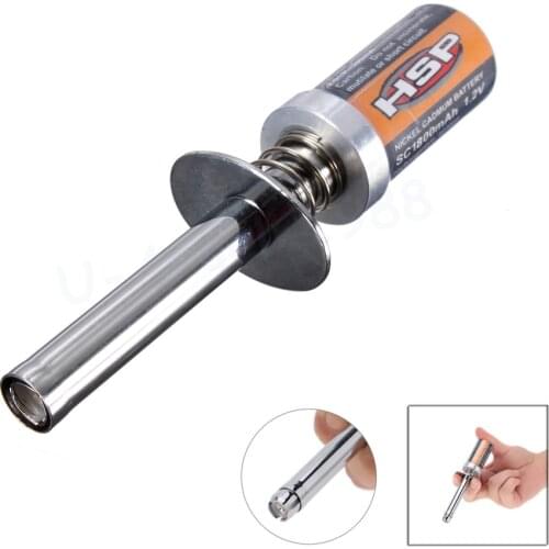 HSP 80101 RC 1/8 Car Nitro Gas Engine Glow Starter Rechargeable igniter Top Quality Hot Selling