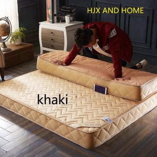 Latex sponge filling Mattress super comfortable Slow rebound Tatami Cotton Mattress Cover Bedspreads King Queen Twin Full Size