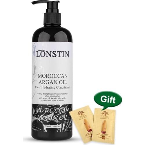 Moroccan Argan Oil Conditioner Increase Moisturization and Hydration For Dry or Damaged Hair Repair All Hair Types For Men Wome