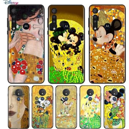 Kiss by Gustav Klimt For Motorola G9 G8 G Stylus Power One Fusion Hyper Edge E7 E6 5G Plus Play Lite Soft Phone Case