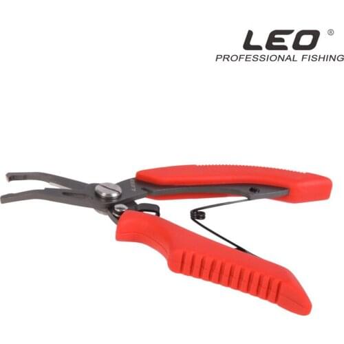 LEO Fishing Plier Scissor Braid Line Lure Cutter Hook Remover etc Fishing Tackle Tool Cutting Fish Use Tongs Fishing Accessories
